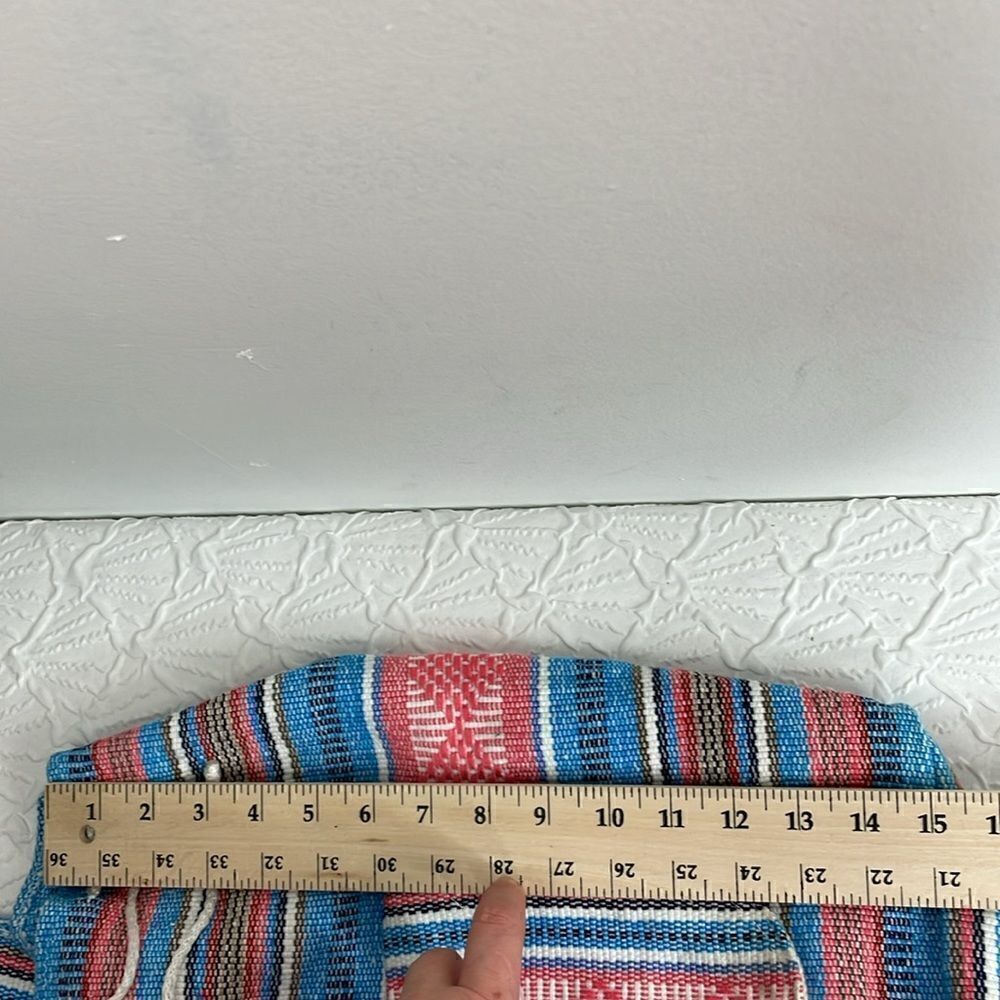 Pinzon Canvas Boho Aztec Backpack - Picture 8 of 10